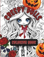 Malbuch FüR Erwachsene: Gruselige Puppen, Halloween-Motive, Fantasie, Spaß