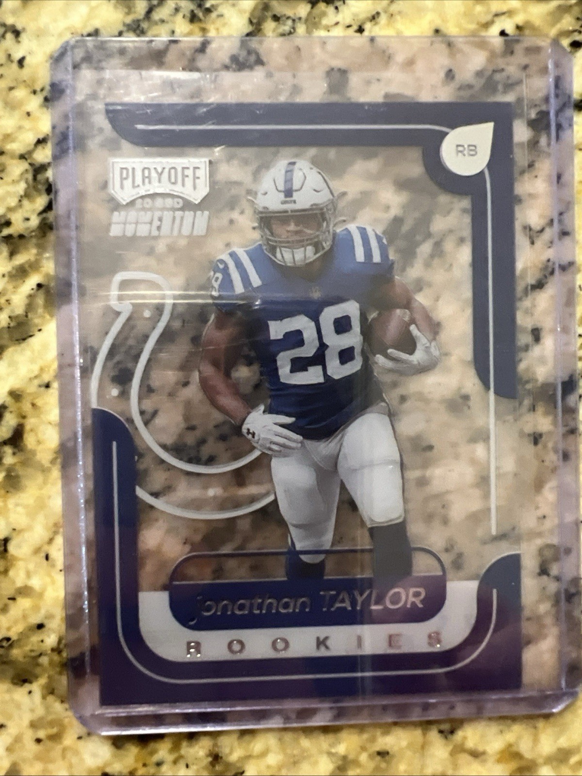 2020 Panini Chronicles Playoff Momentum SSD Rookies #M-7 Jonathan Taylor RC