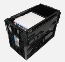 BCW Short Comic Book Bin Heavy Duty Stackable Plastic Box Holds 150 Bagged BCW !