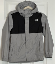 The North Face Youth/Junior DryVent Windbreaker Jacket Size M 10/12 Gray/Black