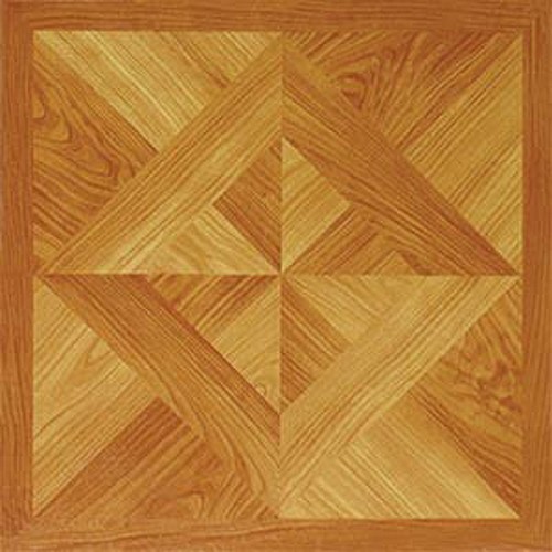 Wood Vinyl Floor Tiles 20 Pcs Self Adhesive Flooring - Actual 12'' x 12''