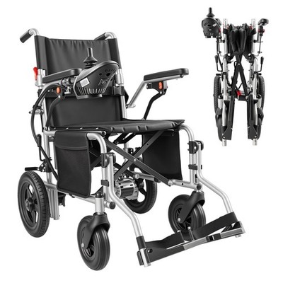 Elektrorollstuhl Faltbar Leichtgewicht Wheelchair 250W*2 Motor 24V20AH 15-20KM