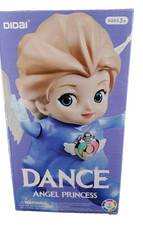 Frozen Elsa Princess Dancing Singing Musical Toy Lights Up Fairy Doll Purple 8"T