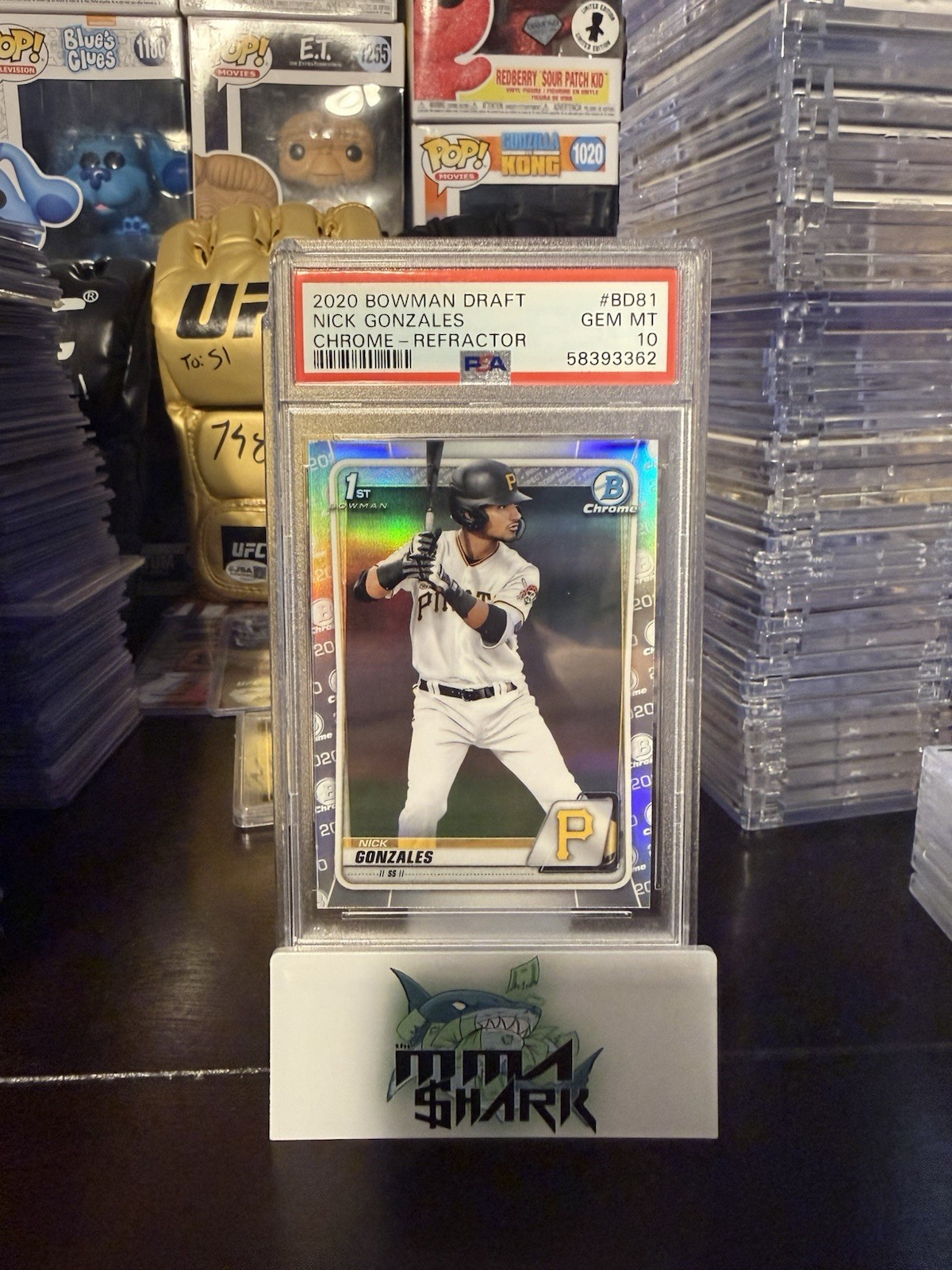 2020 Bowman Draft - Chrome Nick Gonzales #BD-81 Refractor (RC)