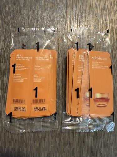Sulwhasoo Konzentrierter Ginseng Verjüngende Creme Perfektionierend Reichhaltig 1ml x 50 Stück - Bild 2 von 7