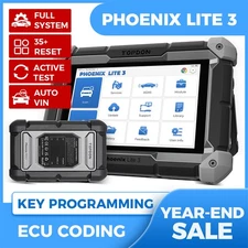 TOPDON Phoenix Lite 3 Advanced Bidirectional Diagnostic Scanner Online Coding
