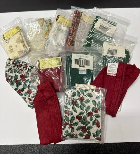 Longaberger Cracker Basket Fabric Liners - Brand New!! Never Used - S* - Image 1 of 1