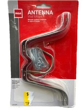 RCA VH125R Metallic Silver Outdoor TV Antenna Mount Bracket 1.5 L in. Mast {U}