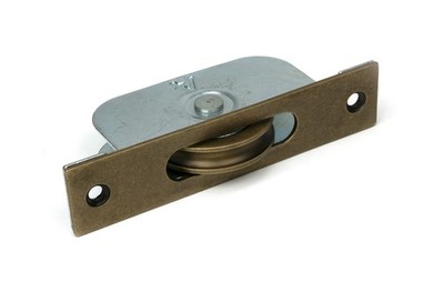 Vom Amboss 52386 Flügelrolle aus brüniertem Messing mit quadratischem Ende 75 kg