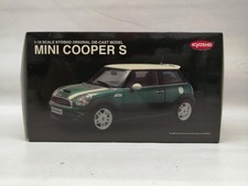 KYOSHO　1/18 Scale Model Mini Cooper S (Green)