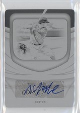 2022 Panini Immaculate Signatures Printing Plate Black 1/1 Nick Yorke Auto 1l8x