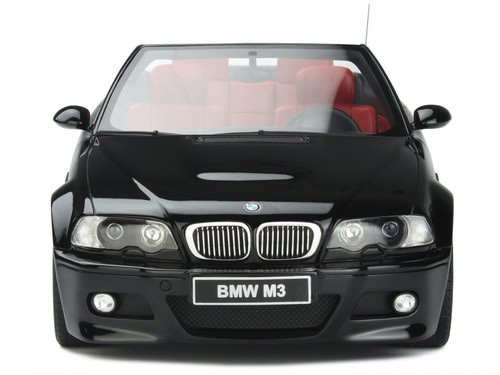 BMW e46 M3 convertible 2004 black Jet black resin model car OT380 Otto 1:18 - Picture 3 of 7