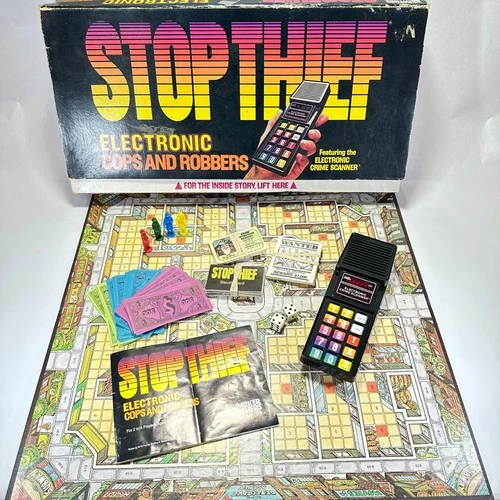 Vintage Parker Brothers 1979 STOP THIEF Board Game | Complete and Working