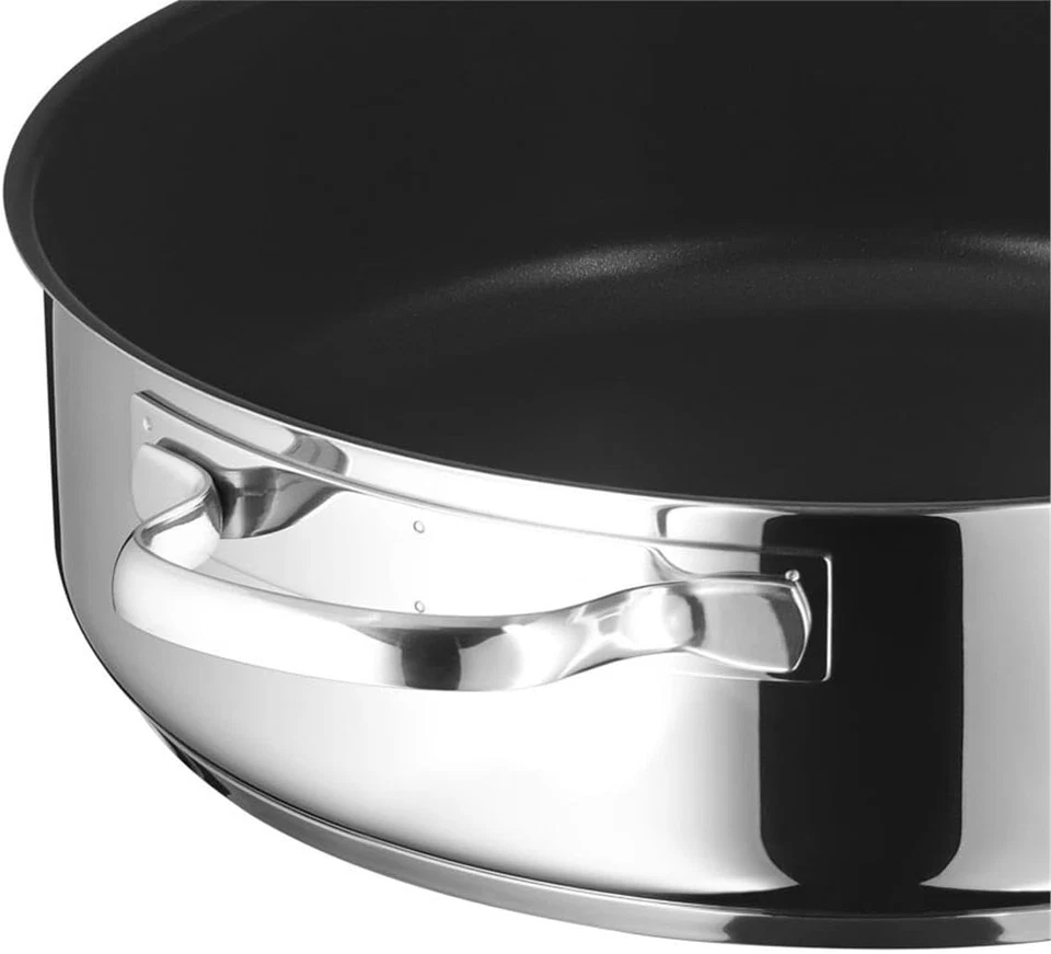 Casseruola Con Coperchio in Vetro, 28 Cm - Immagine 3 di 4