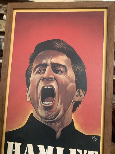 HAMLET MINI BROADWAY THEATER SHOW MINI POSTER DRUCK GERAHMT 81/2 x 16 - Bild 3 von 4