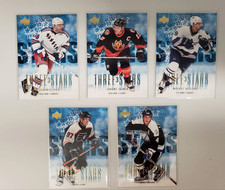 2004 Upper Deck Three Stars Inserts (5 Cards) – Jaromir Jagr
