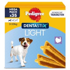 PEDIGREE DENTASTIX Light Multipack für kleine Hunde 5x7 Stk Zahnpflege