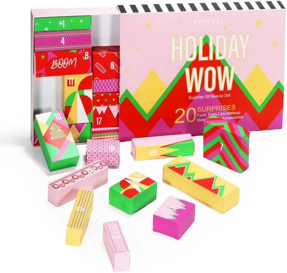 Makeup Advent Calendar 2025 for Teens Girls, Christmas Countdown Calendar Surpri - Image 3 of 4