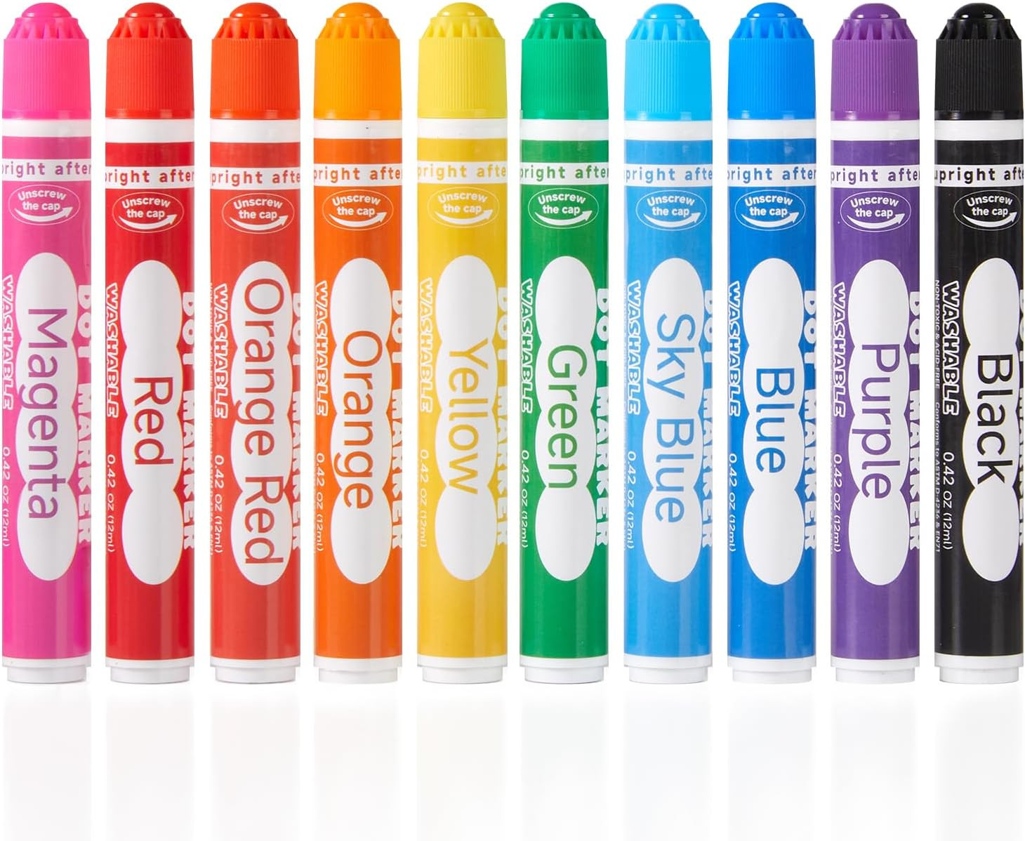 For Toddlers, Non Toxic Water-based 10 Colors