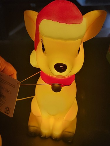 Mesa de molde de soplado de 11 pulgadas renos ciervos se ilumina Navidad - Imagen 2 de 8