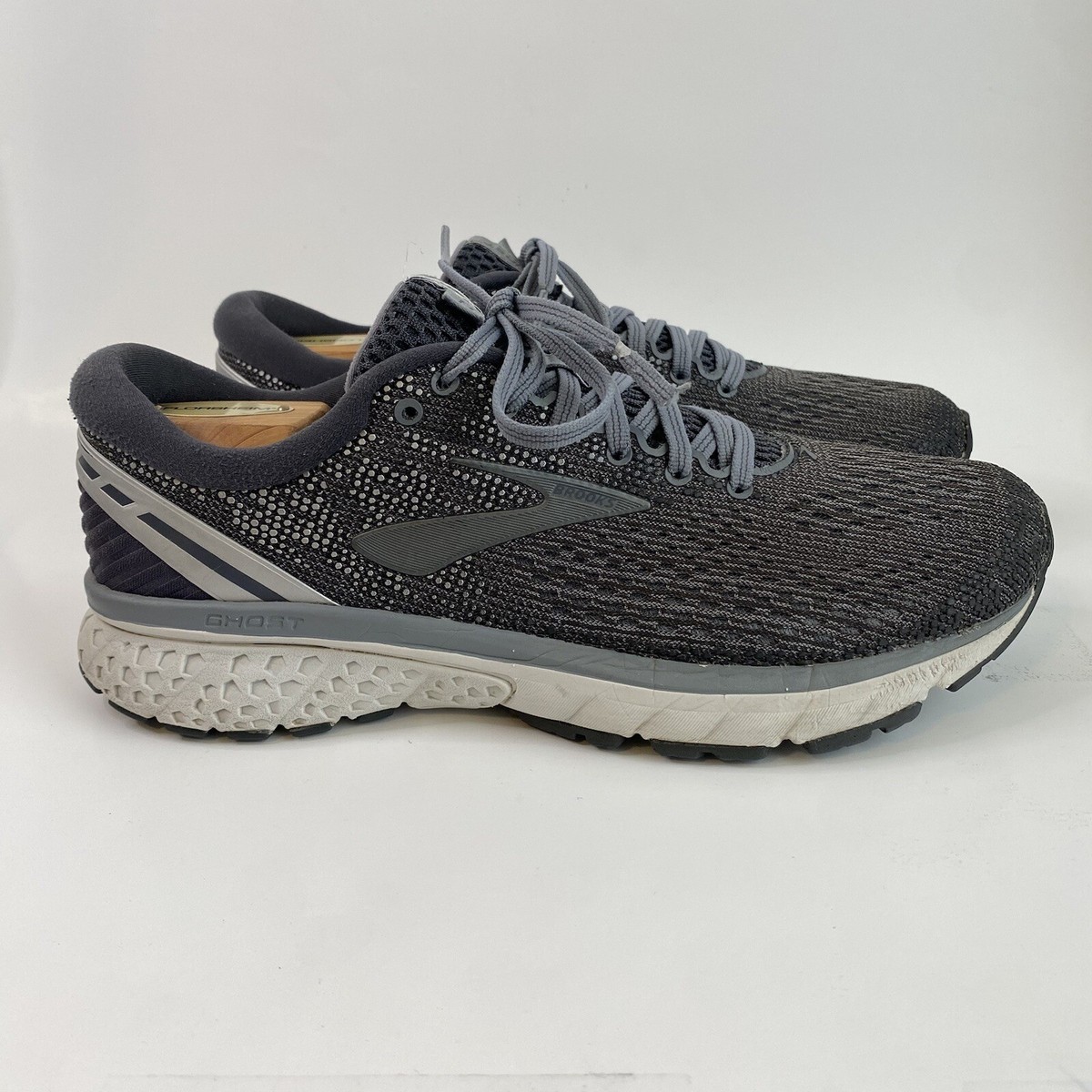 Brooks Ghost 11 Mens Running Shoes Grey Black 1102881D003 Size 10 Medium D Brooks Mens Ghost 11 Grey Running Sneakers | Mercari main image 2