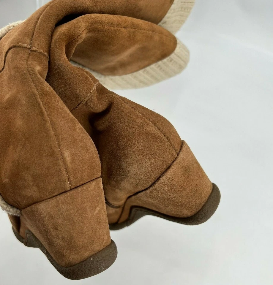 Botas de invierno A.N.A A New Approach Alomost hasta la rodilla marrón gamuza para mujer talla 7M Foto 4 de 4