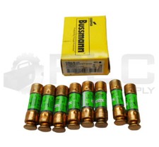 NEW BOX OF 8 BUSSMANN FRN-R-25 ENERGY EFFICIENT FUSE 25A 250VAC