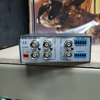 Extron Four Input Composite Video Switcher (MSW 4V SDI RS)           