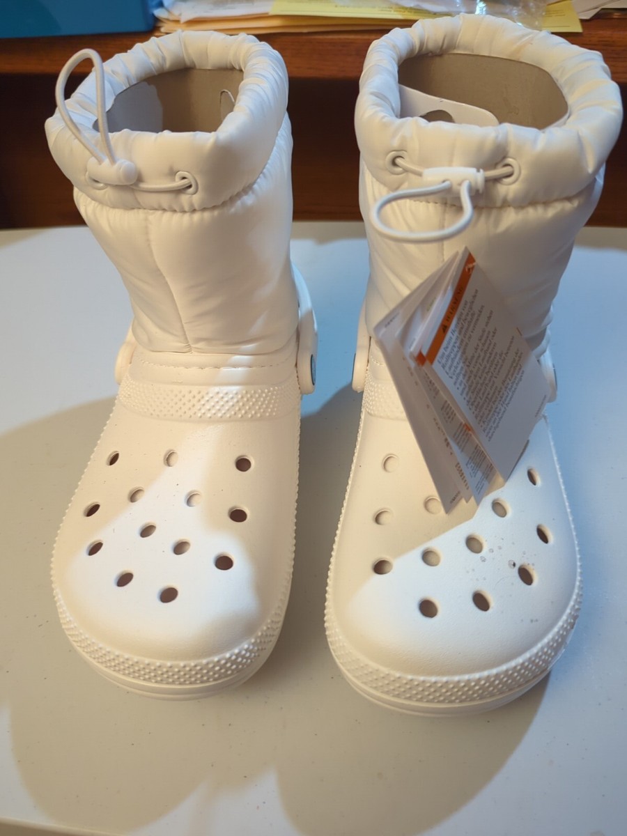 Unisex Boots Crocs Classic Lined Neo Puff Boot MEN WOMEN