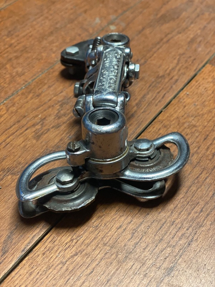VINTAGE DERAILLEUR ARRIERE REAR CAMPAGNOLO GRAN SPORT 1012 1950 1960