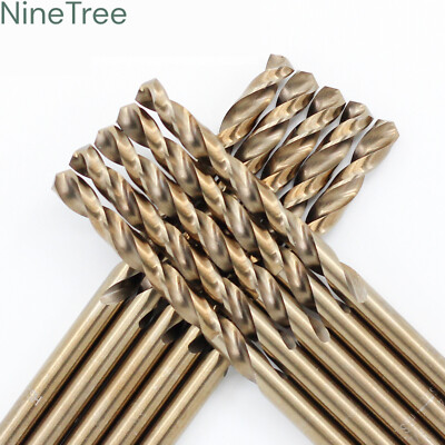 1/16''-3/8'' Cobalt Drill Bit Set HSS M35 Jobber Length Metal Drill Bit