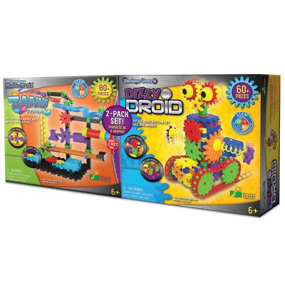 The Learning Journey Techno Gears STEM Construction 2 Pack Set Dizzy Droid