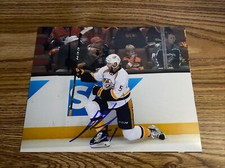 Austin Watson Autographed 8x10 Photo Nashville Predators