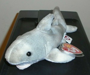 ty shark stuffed animal
