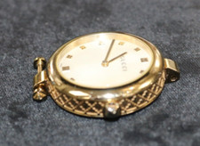 GUCCI Women's Watch YA141404 Swiss Quartz Gold 32mm Mother of Pearl Dial - READ!