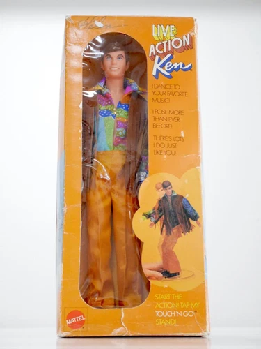 Toy Story Movie Model LIVE ACTION Ken Mattel 1971 From Japan
