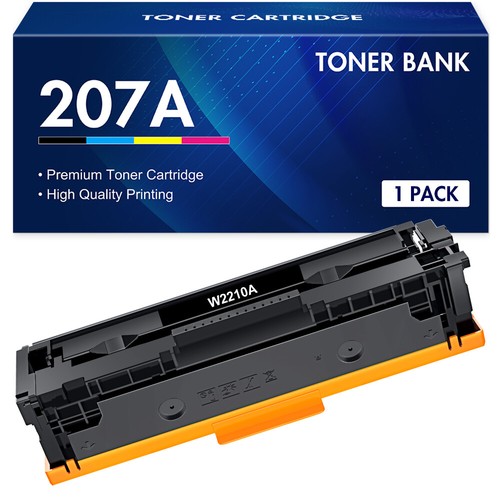 LOT de toner pour HP 207A/X Color LaserJet Pro MFP M283fdw/fdn M255dw/nw puce m/N - Photo 12/23