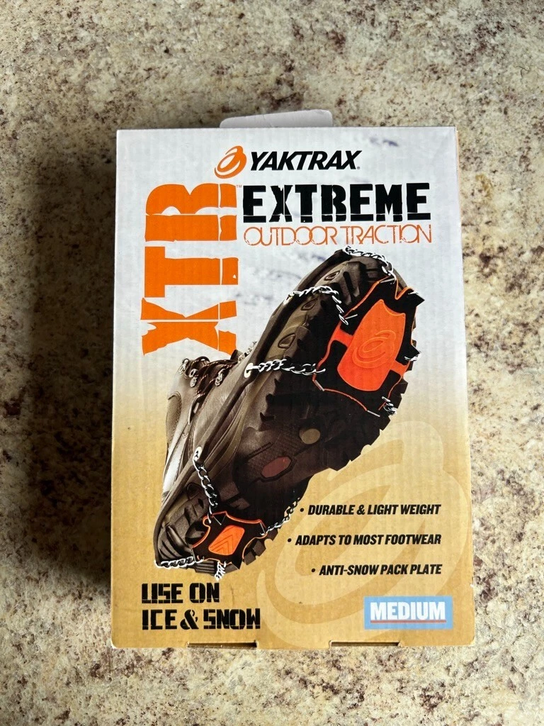 Yaktrax XTR Extreme Outdoor Traction for Ice and Snow Size Small
