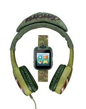 Itech Jr Kids Smartwatch with Headphones - Green Dinosaur 900289M-40-X01  
