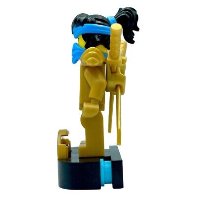 LEGO NINJAGO 10th Anniversary Legacy GOLD NYA Mini Figure W LEGO NINJAGO 10th Anniversary Legacy GOLD NYA Mini Figure W