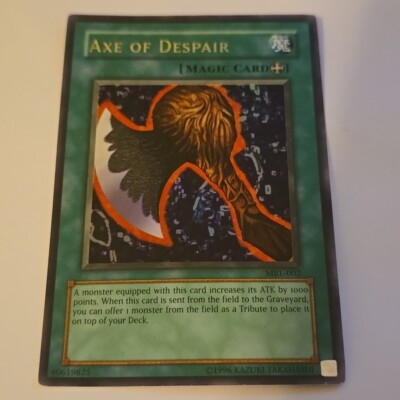 Yugioh Axe of Despair MRL-002 Unlimited Ultra Rare Holo | eBay Yugioh Axe of Despair MRL-002 Unlimited Ultra Rare Holo | eBay