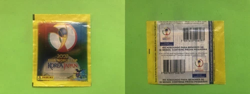 Panini 2002 FIFA WC Korea/Japan Bustina Packet Tüte Brazil edition