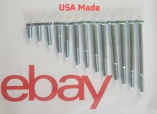 M6-1 Metric Hex Bolts Zinc Grade 8.8 Full Thread All Sizes 10mm - 120mm USA Made