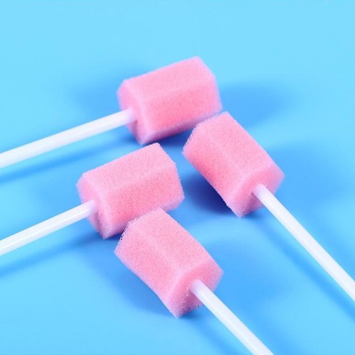 10Pcs/Set Disposable Oral Care Spong Swabs Unflavored Sterile Dental Swabsticks - Picture 3 of 8