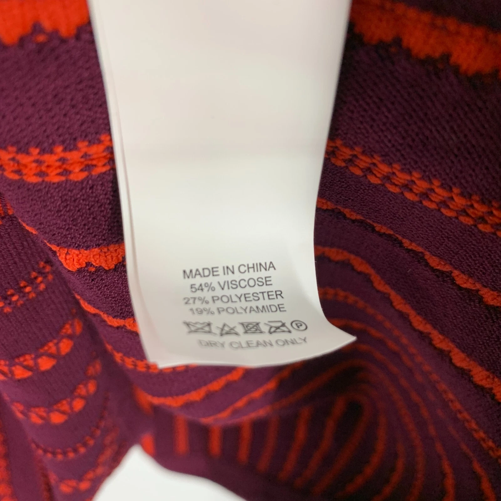 Kate Spade maglione abito donna XS maglia testurizzata rosso smanicato aderente svasato nuovo con etichette