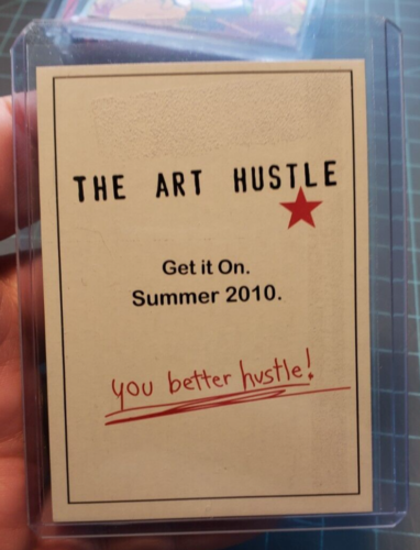 The Art Hustle Promo Trading Card by Sidekick Media - Picture 1 of 2