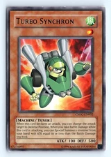 Yu-Gi-Uh Turbo Synchron #CSOC-EN002 Crossroads of Chaos tcg LP