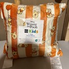 Disney Winnie The Pooh Bear Throw Pillow 16x16 Orange Yellow New