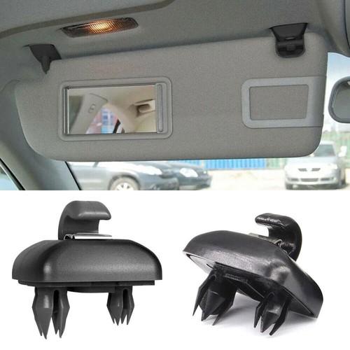 2PCS Sun Visor Clip Hook Bracket For Audi A3 A4 A5 A7 B6 B7 B8 Q3 Q5 S4 S5 TT - Picture 5 of 17