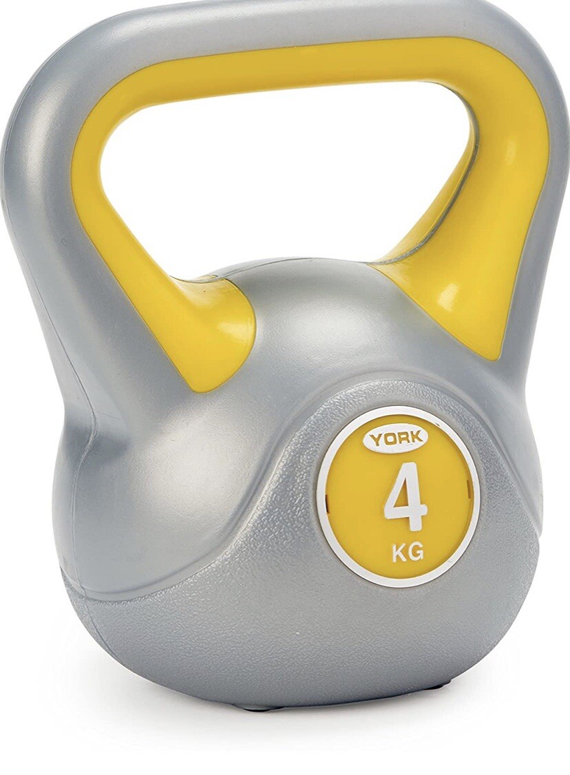 York Fitness Vinyl Kettlebell 4kg